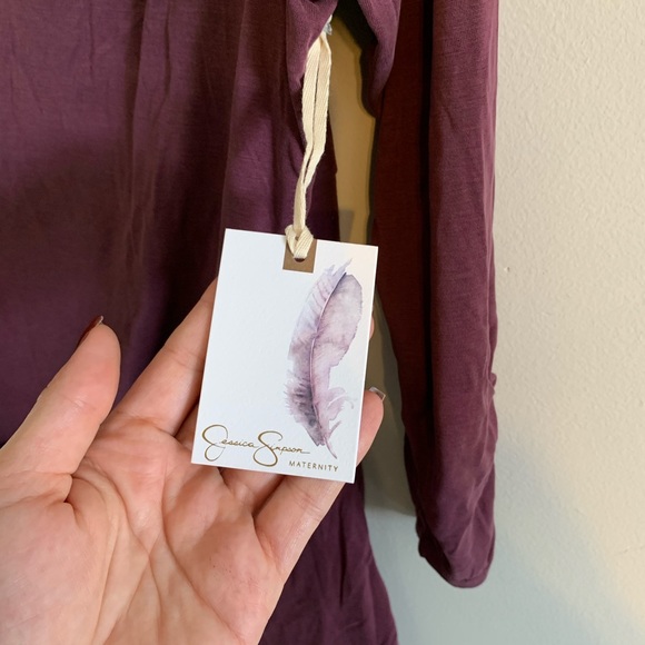NWT Jessica Simpson Maternity and Nursing Blouse - Picture 4 of 5